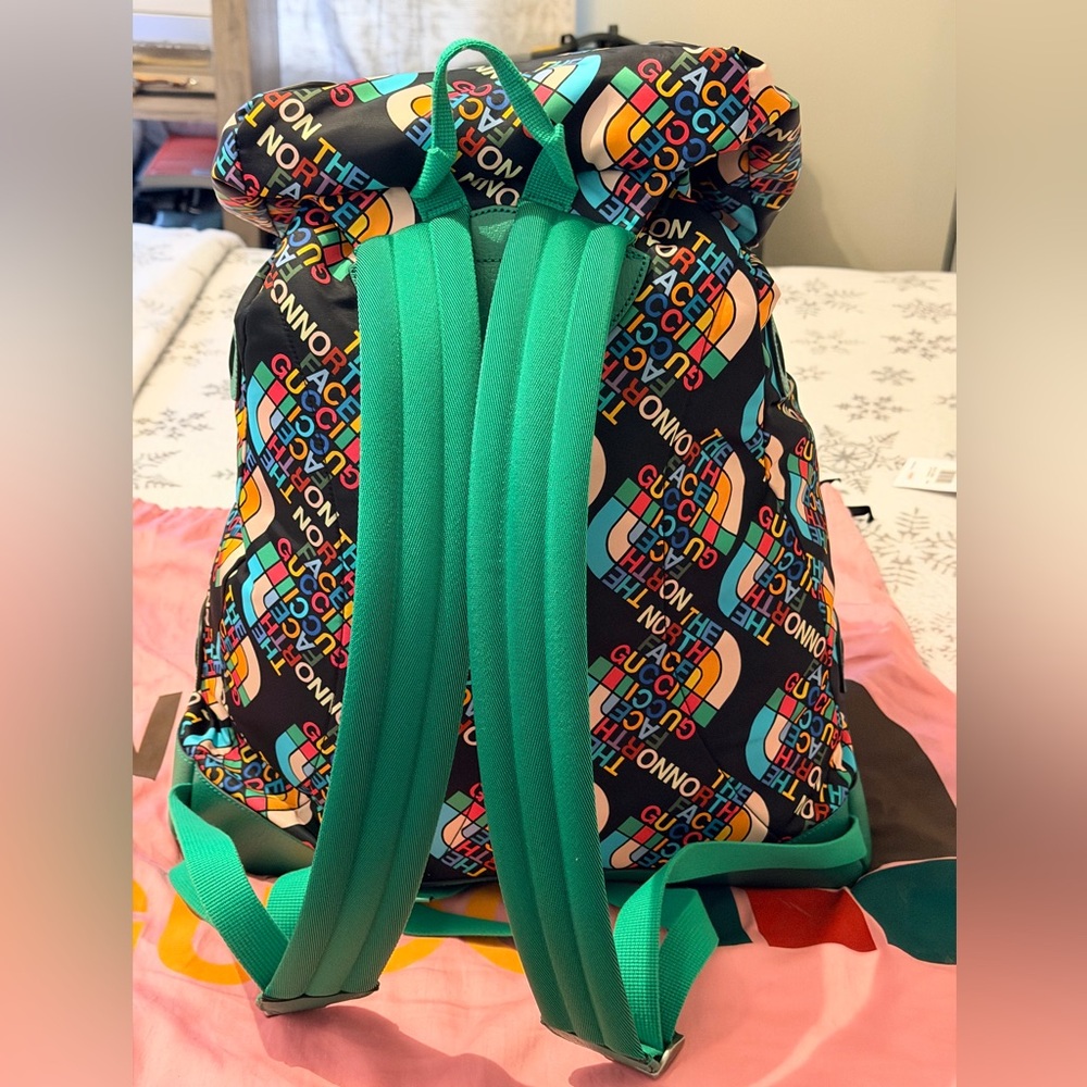 THE NORTH FACE X GUCCI BACKPACK BAG BRAND NEW)